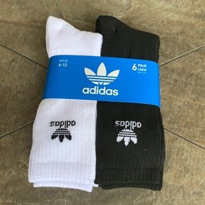 ADIDAS 6 pairs socks set CREW